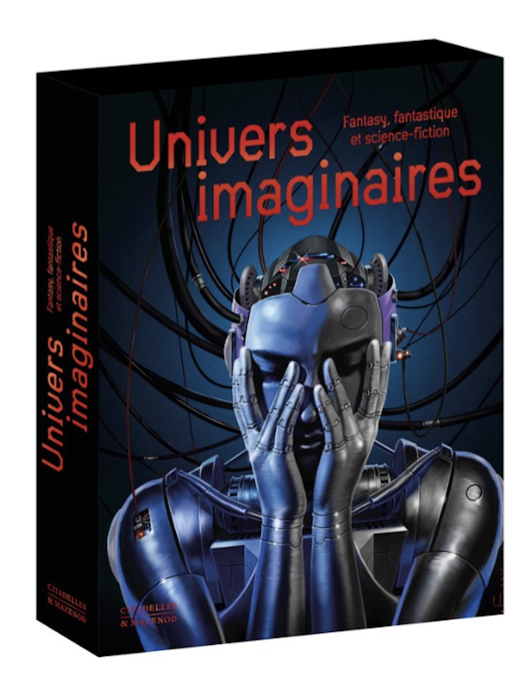 Cover Illustration by Mark Evans for Univers imaginaires by Laurent Martin
